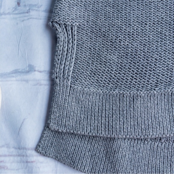 ELK The Label Short Sleeve Chunky Knit Wool Knit Dress/Sweater S/M - Picture 10 of 17